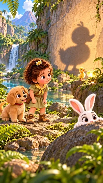 Scene from Dinosaur Valley